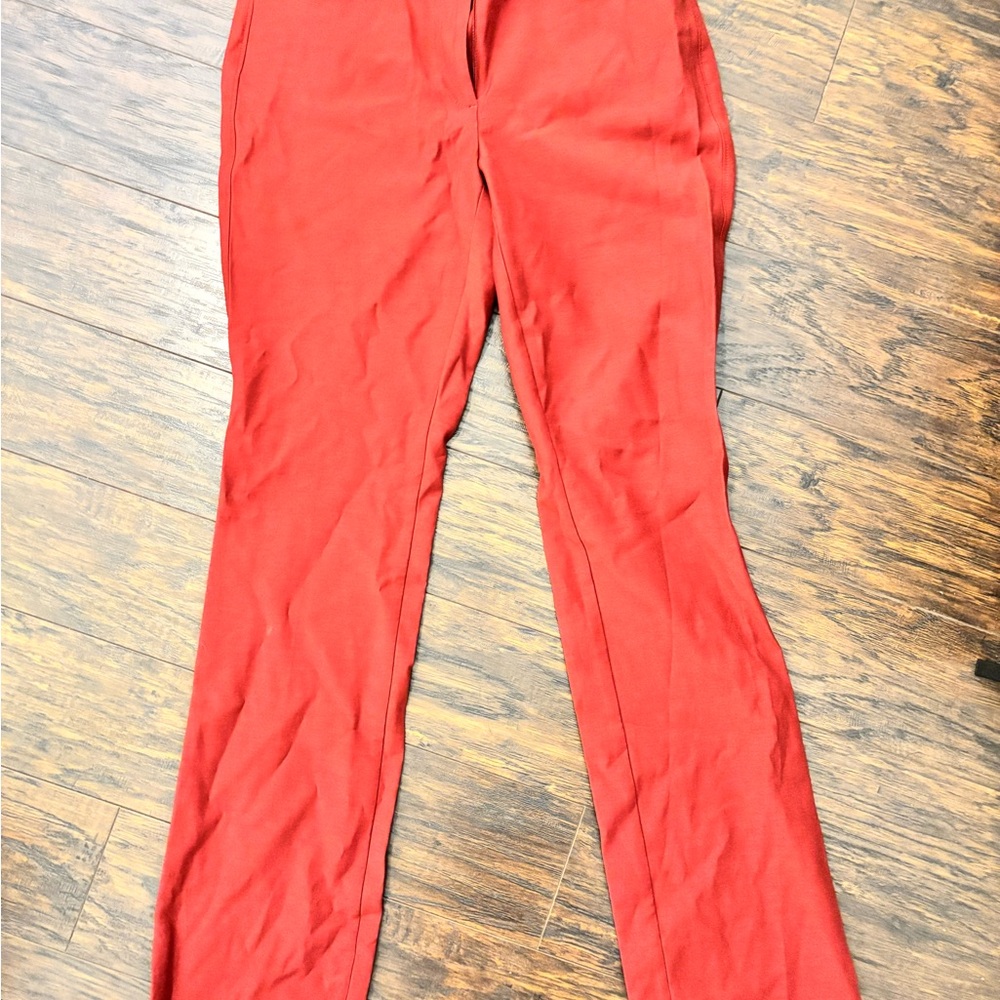 Stylish rust orange work pants